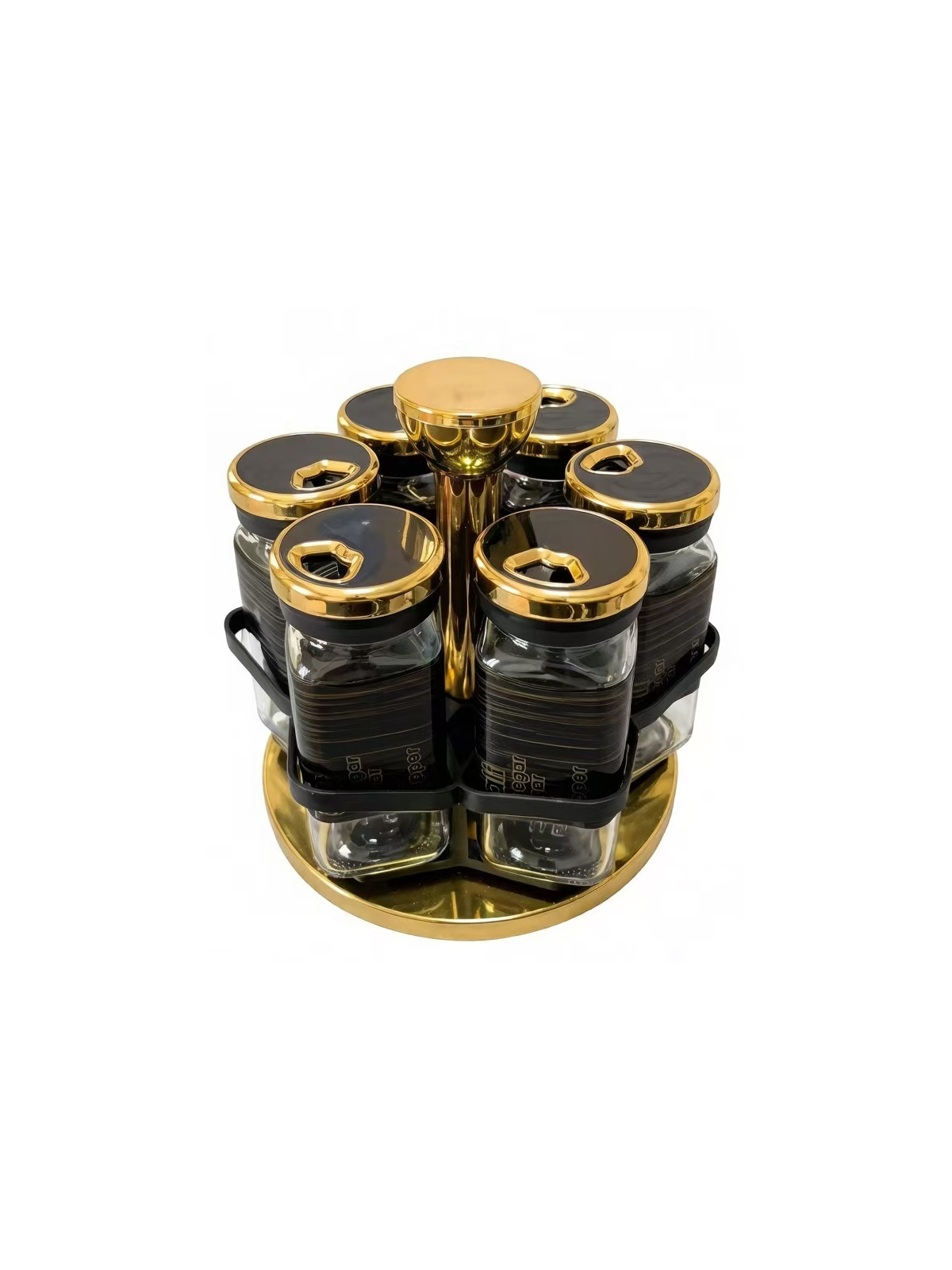方瓶调味瓶 Z316-8金架
