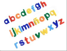 磁性西班牙小写字母,27pcs