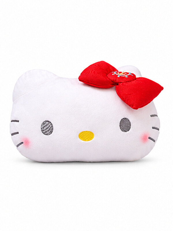 凯蒂猫头靠垫-红色35cm